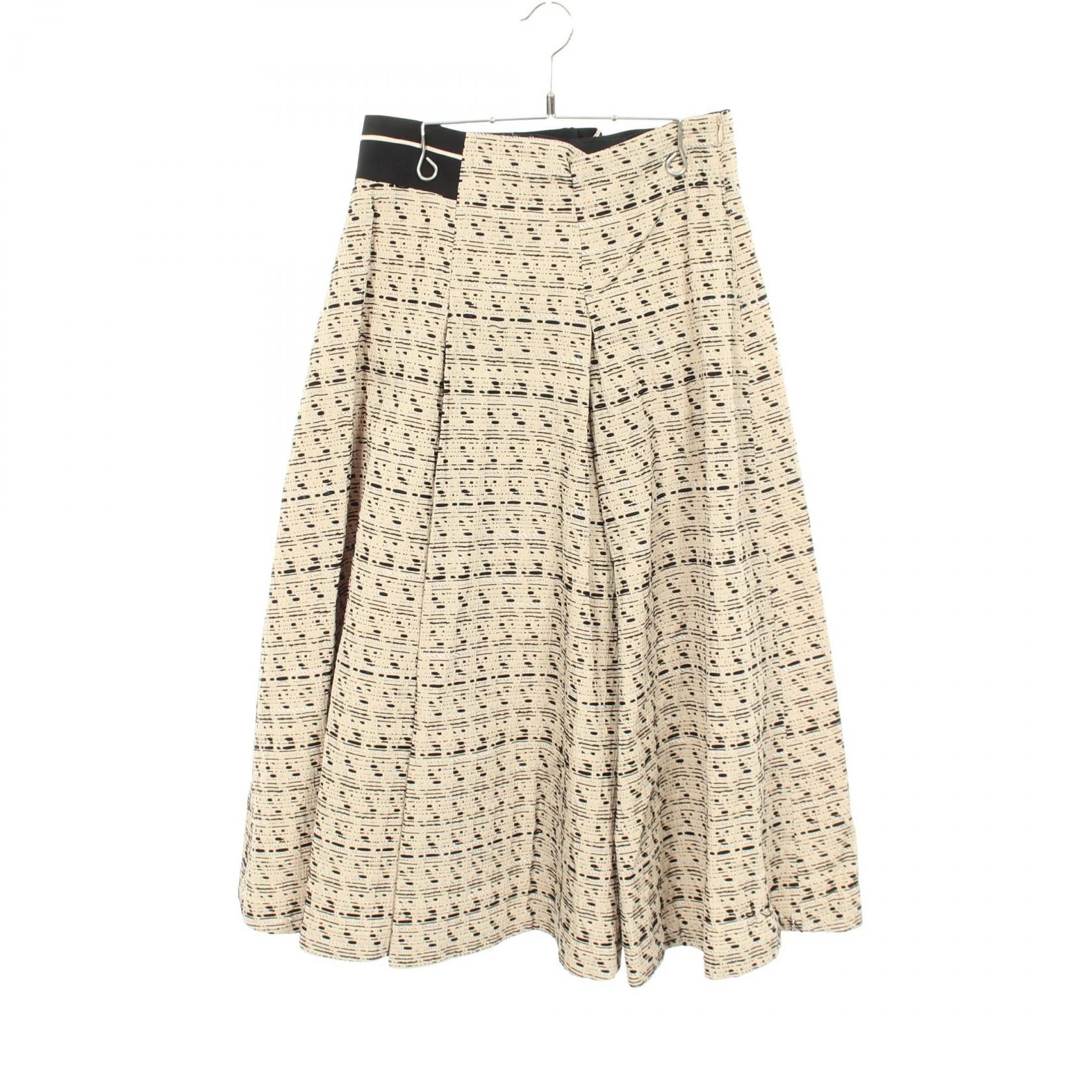 Other Other ADORE Inlay Jacquard Polyester Skirt Textile Skirts DUTY FREE for USA Size ONE SIZE - 1 Thumbnail