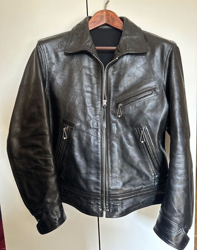 image of Freewheelers Mulholland Road Wooden Box Leather Clothing in Black, Men's (Size Large)