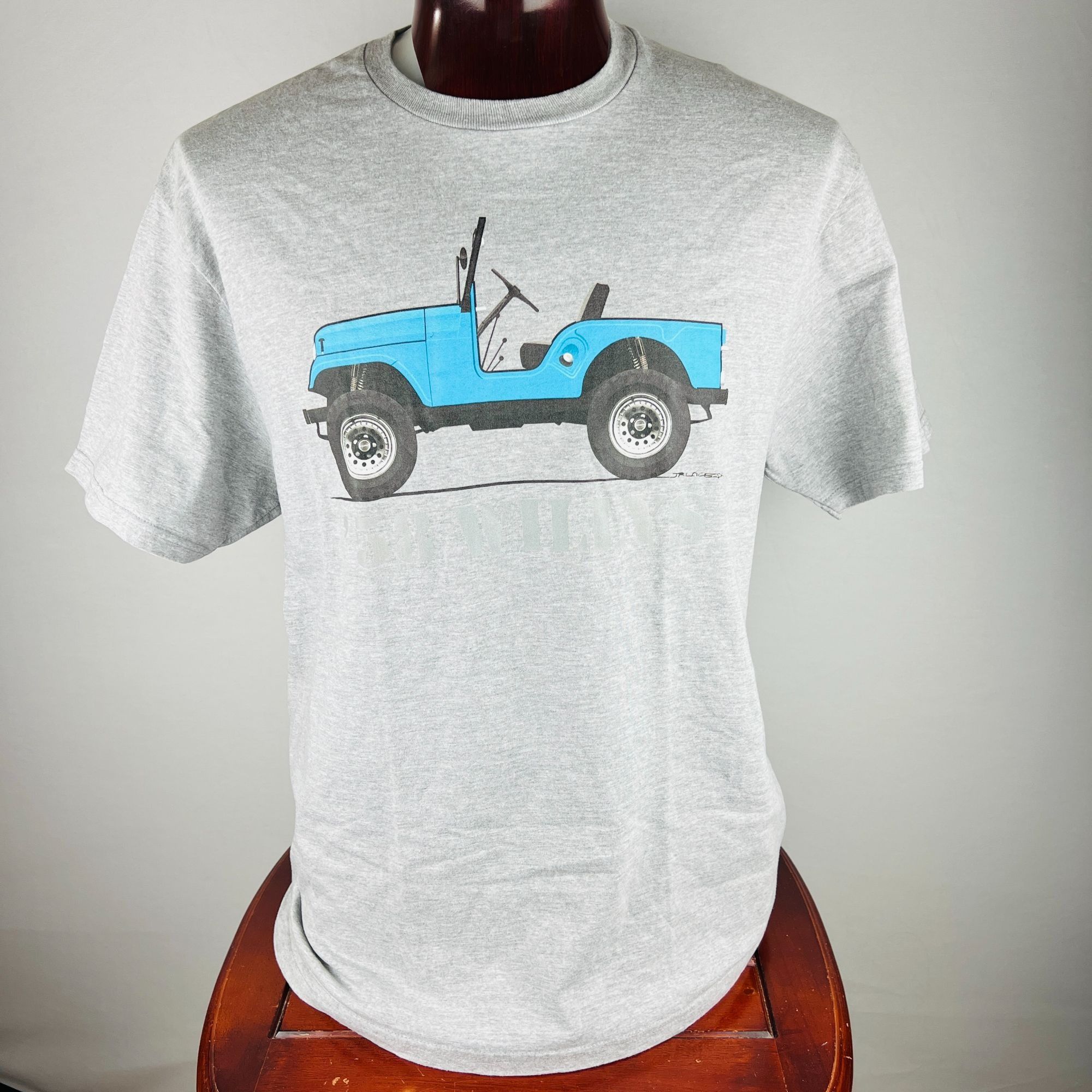 Gildan JEEP '58 Willys XL T-Shirt Shirt Size US XL / EU 56 / 4 - 1 Thumbnail
