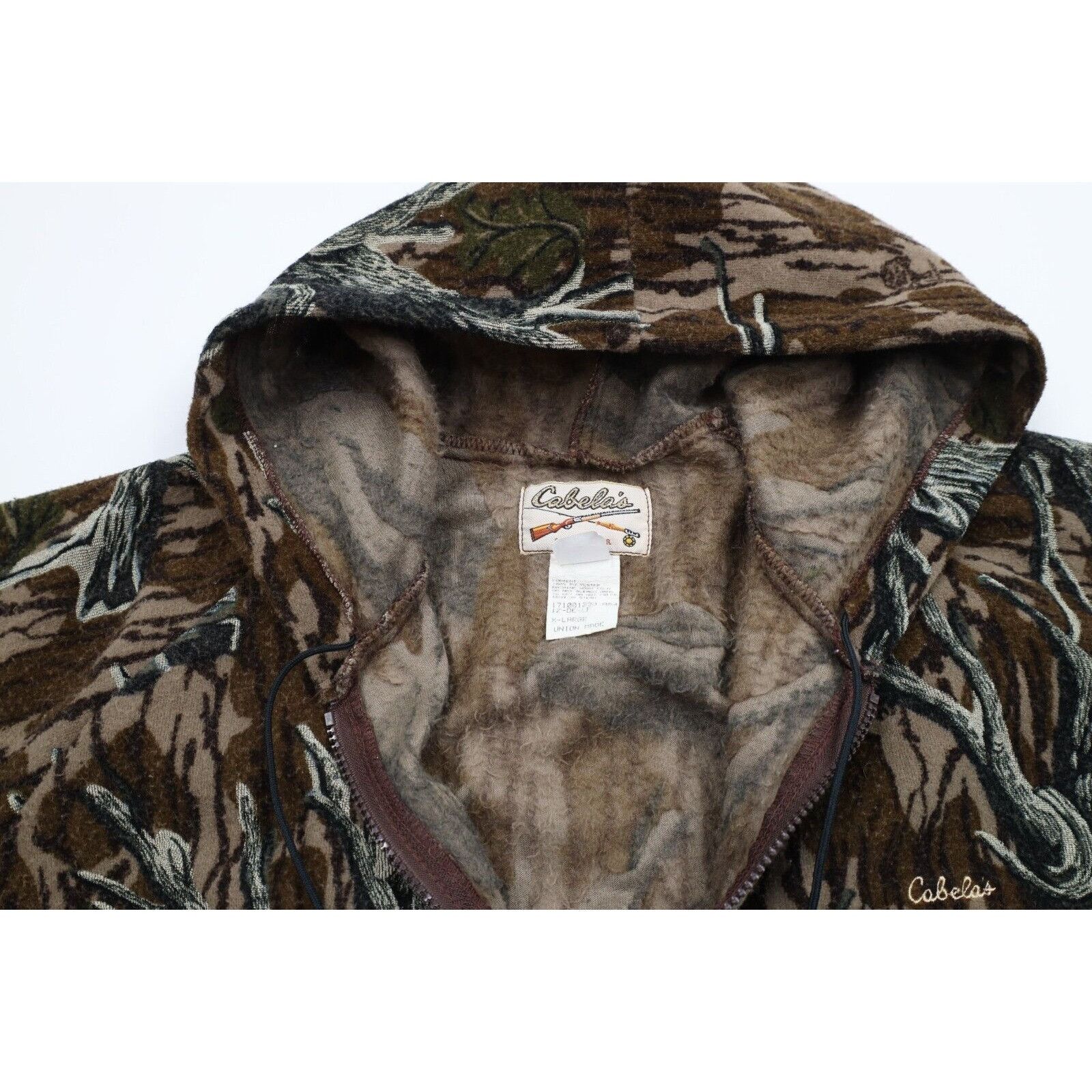 Cabelas × Vintage Vintage 80s Cabelas Mossy Oak Camouflage 2 Piece Suit Size US XL / EU 56 / 4 - 5 Thumbnail