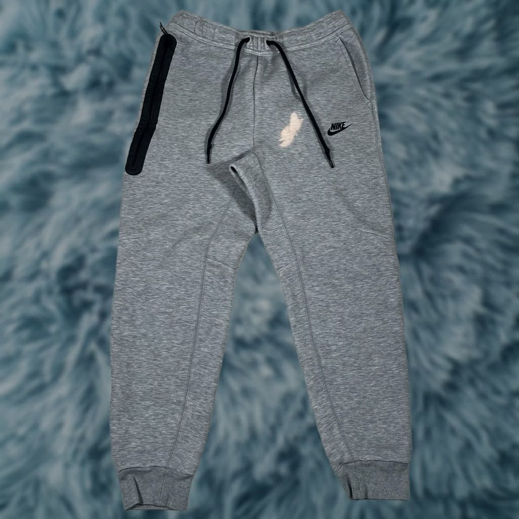 Nike Nike Sportswear Tech Fleece Joggers Sweatpants Gray Heather Men’s M Size US 31 - 1 Thumbnail