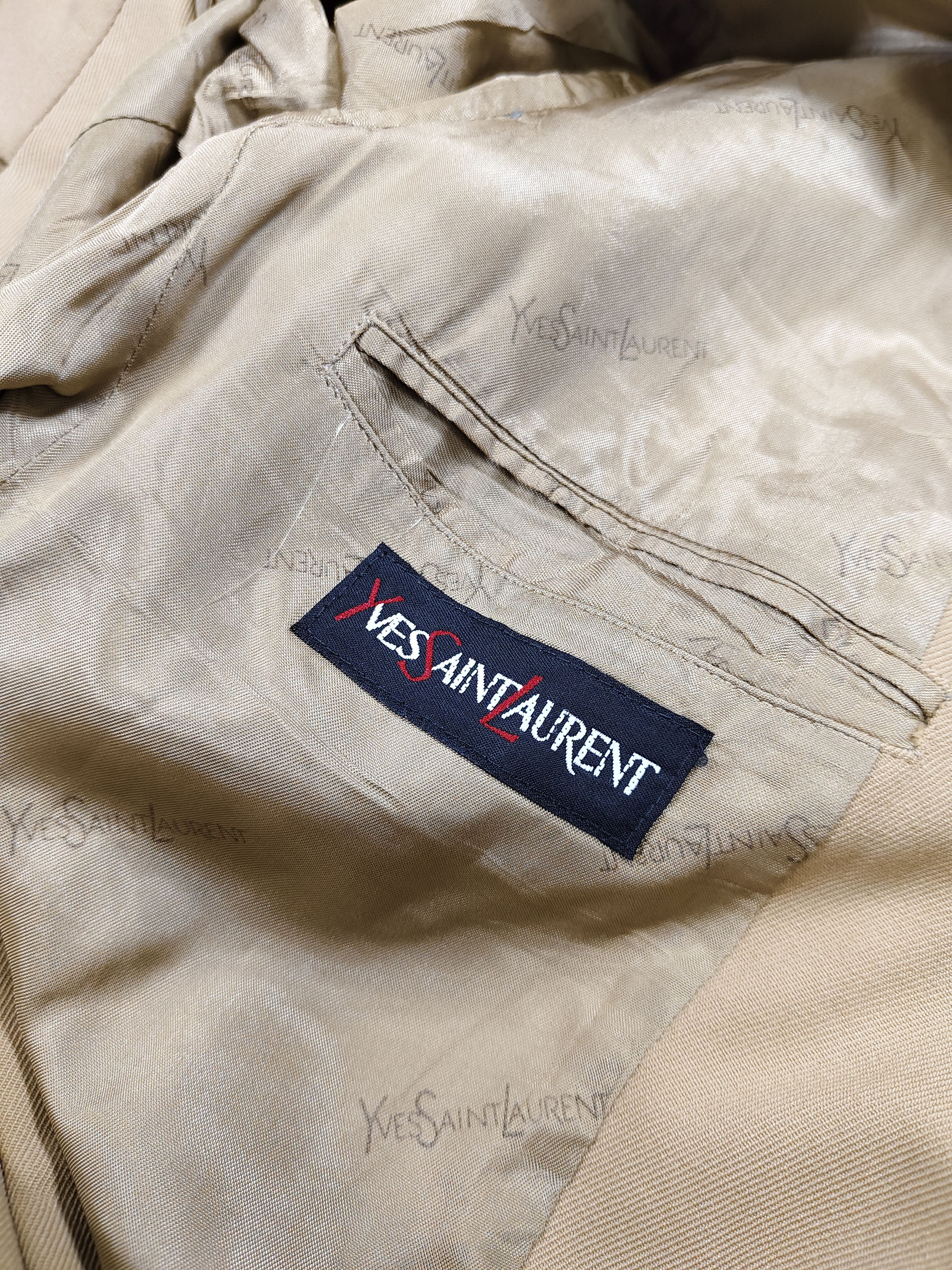 Yves Saint Laurent 90s Yves Saint Laurent- Minimal Classic Tailored Blazer Size US M / EU 48-50 / 2 - 6 Thumbnail