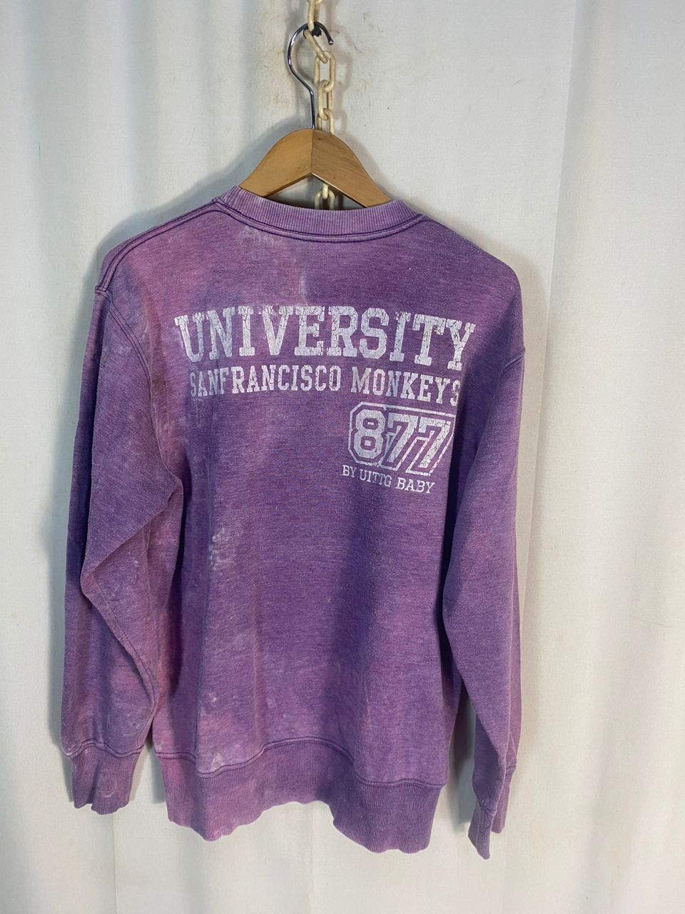 Japanese Brand University San Francisco monkeys sweatshirt by uittg baby Size US M / EU 48-50 / 2 - 11 Thumbnail
