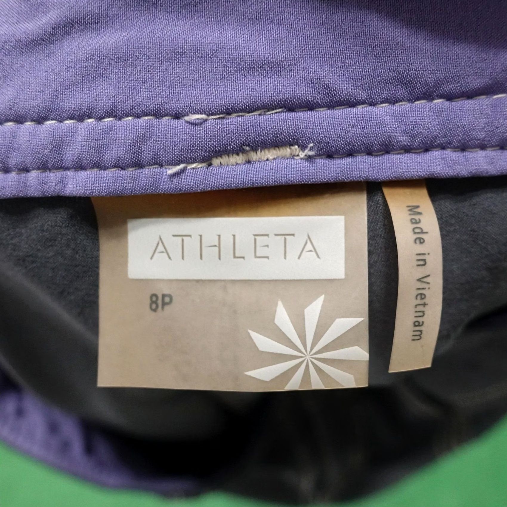 Athleta Athleta Womens Skort Petites Gray A-Line Microfiber Skirt Size 30" / US 8 / IT 44 - 6 Thumbnail