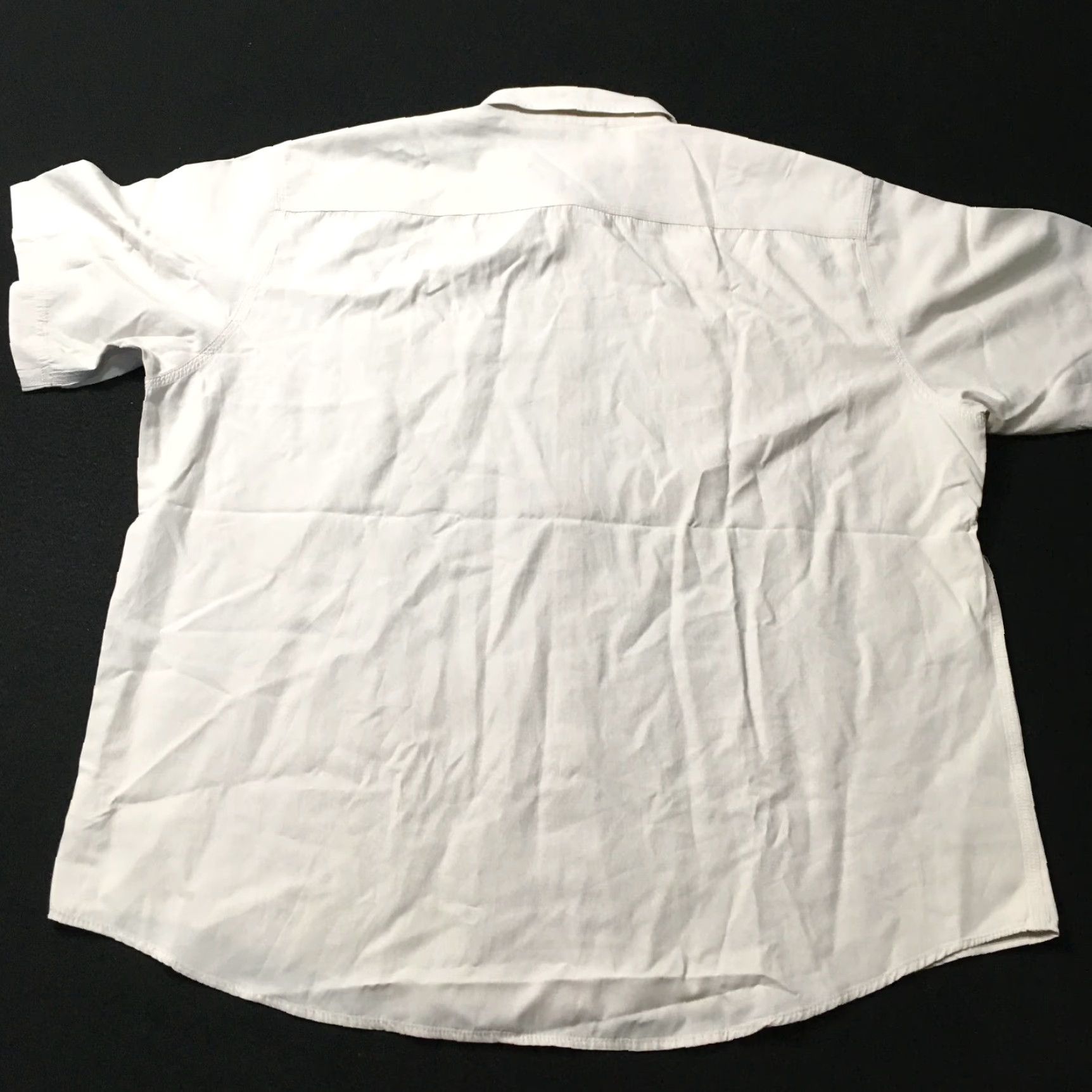 Vintage G.H. Bass & Co. Button-Up Shirt Men's 2XL Short Sleeve Beige Pockets Outdoor Casual Shirt Size US XXL / EU 58 / 5 - 7 Thumbnail