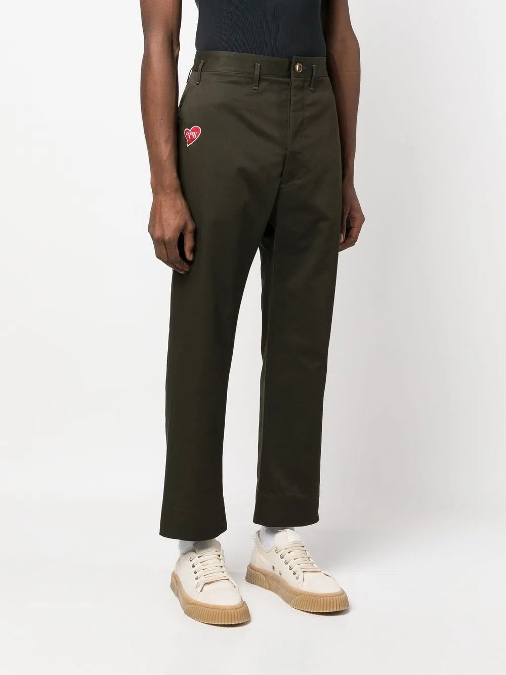 Vivienne Westwood o1y0525 Casual Pant in Military Green Size US 36 / EU 52 - 3 Thumbnail