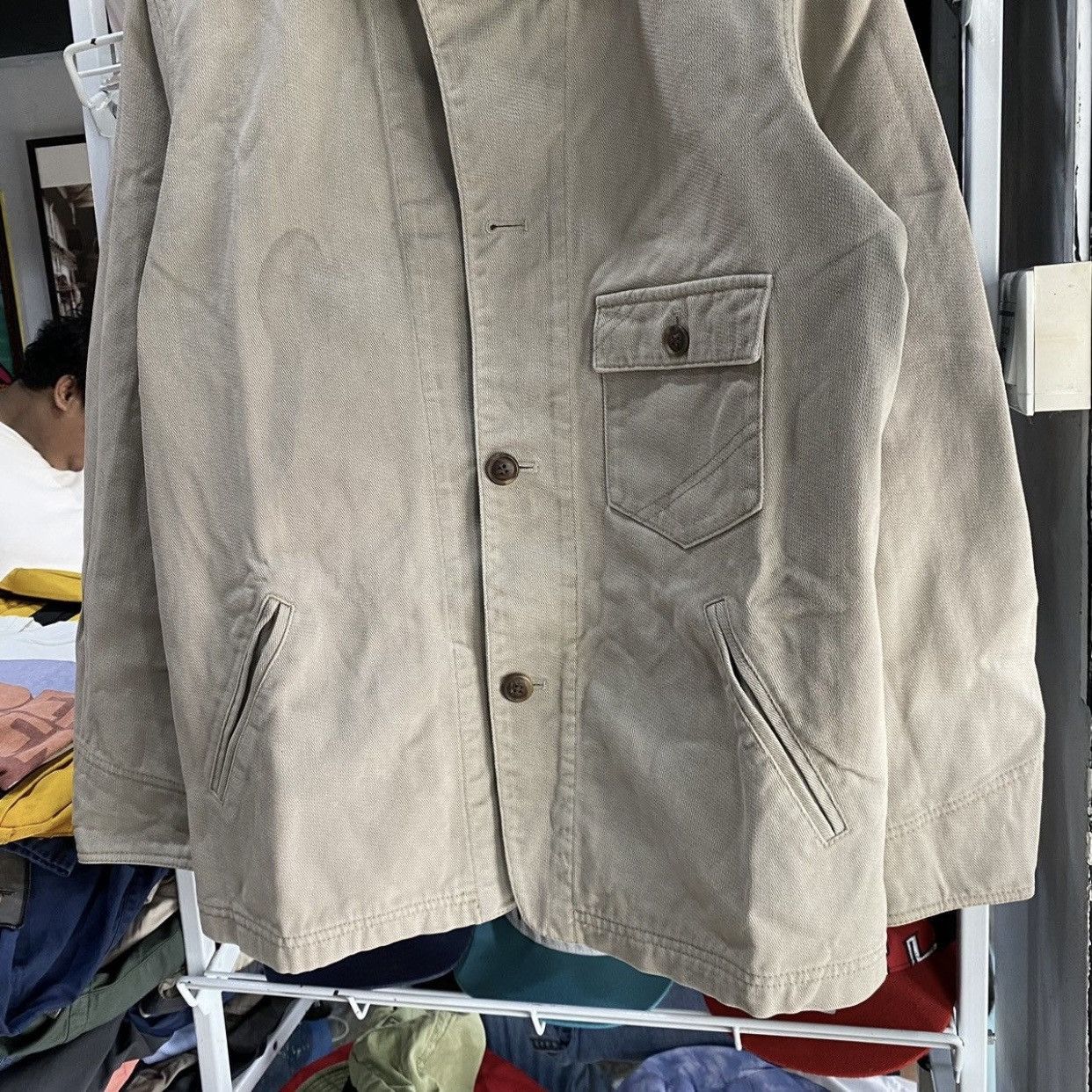 Takeo Kikuchi Takeo Kikuchi Japan Vintage Chore Jacket Workwear Style Size US L / EU 52-54 / 3 - 5 Thumbnail