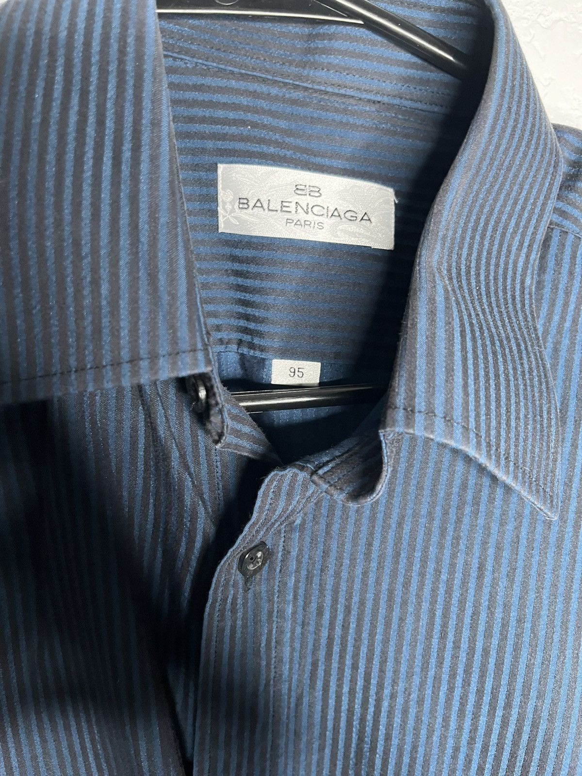 Balenciaga Balenciaga Blue Button Up Size US S / EU 44-46 / 1 - 2 Thumbnail