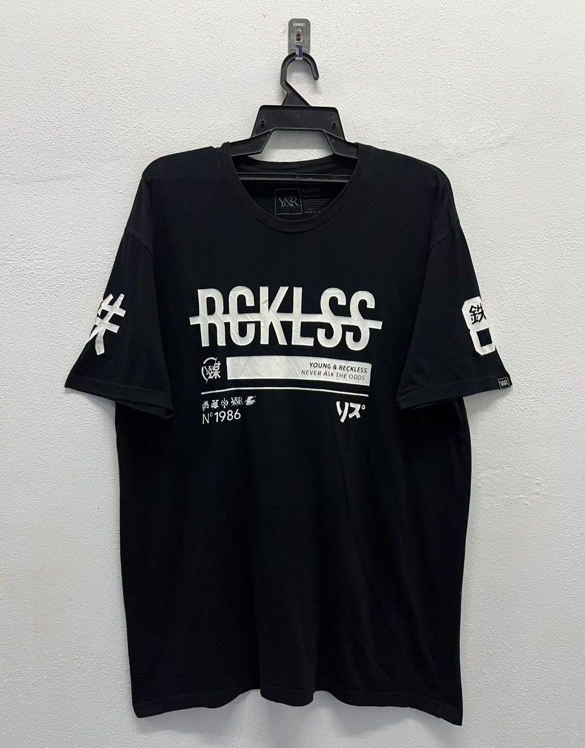 Vintage × Young And Reckless VINTAGE YOUNG AND RECKLESS NEVER ASK THE ODDS SHIRT Size US XL / EU 56 / 4 - 1 Thumbnail
