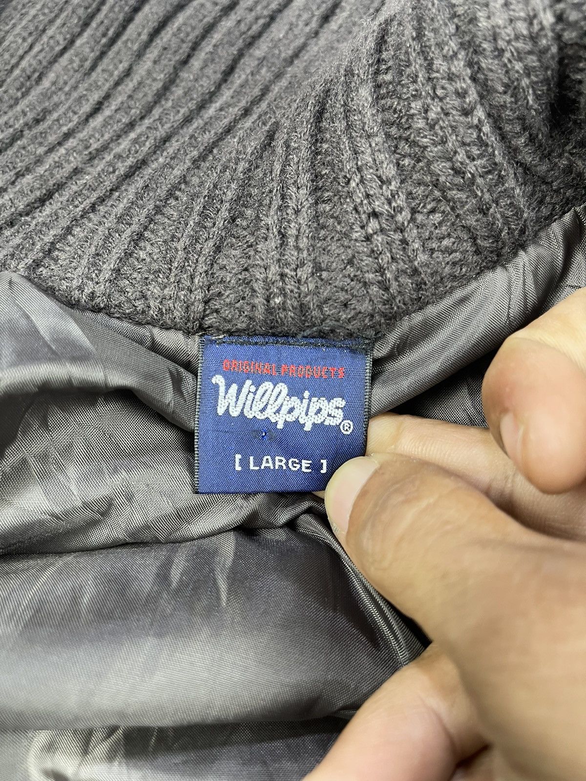 Japanese Brand WILLPIPS KNIT NAVAJO TURTLE NECK ZIPPER JACKET Size US L / EU 52-54 / 3 - 10 Thumbnail
