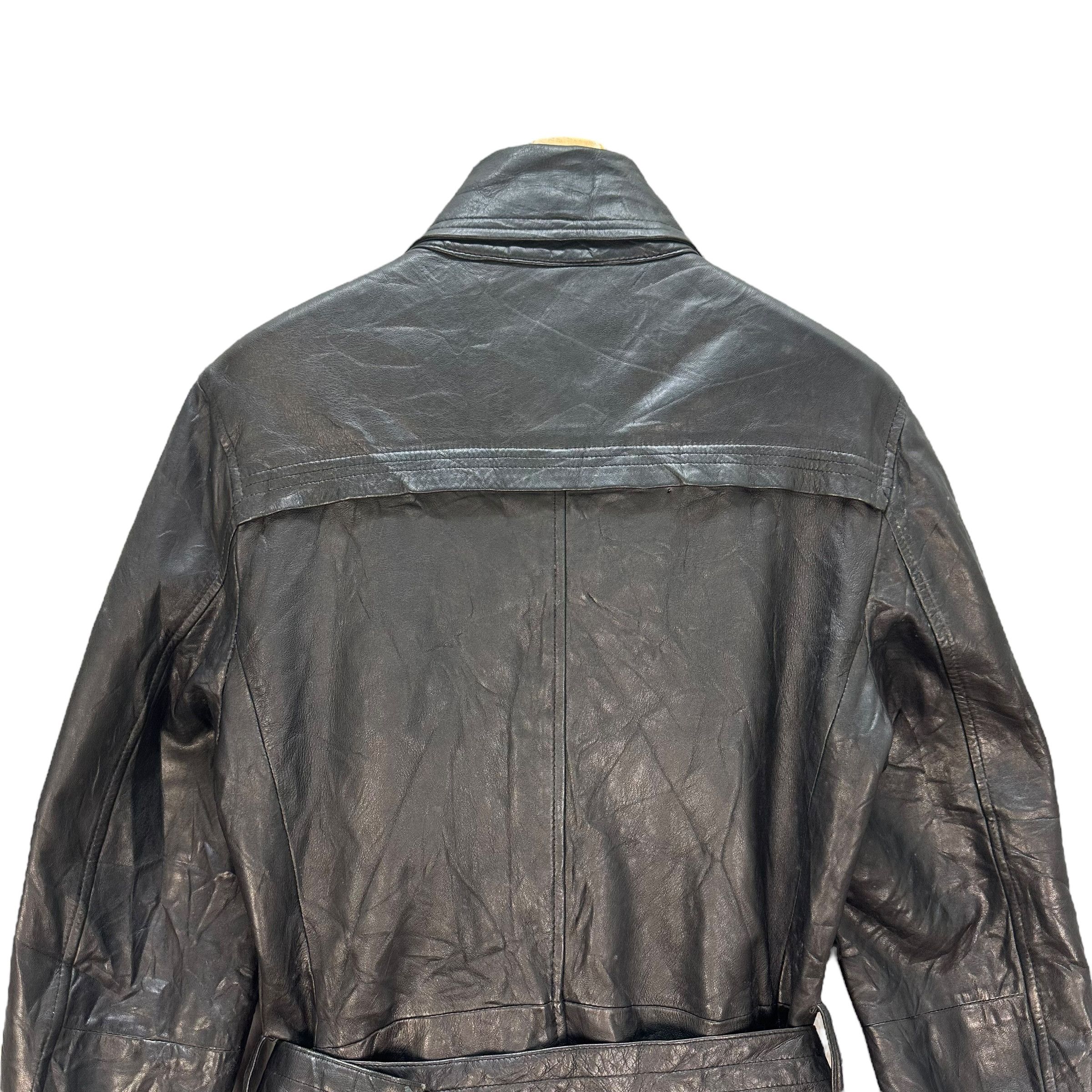 Tornado Mart TORNADO MART POLY OVERCOAT / TRENCH COAT #8750-024 Size L / US 10 / IT 46 - 13 Thumbnail