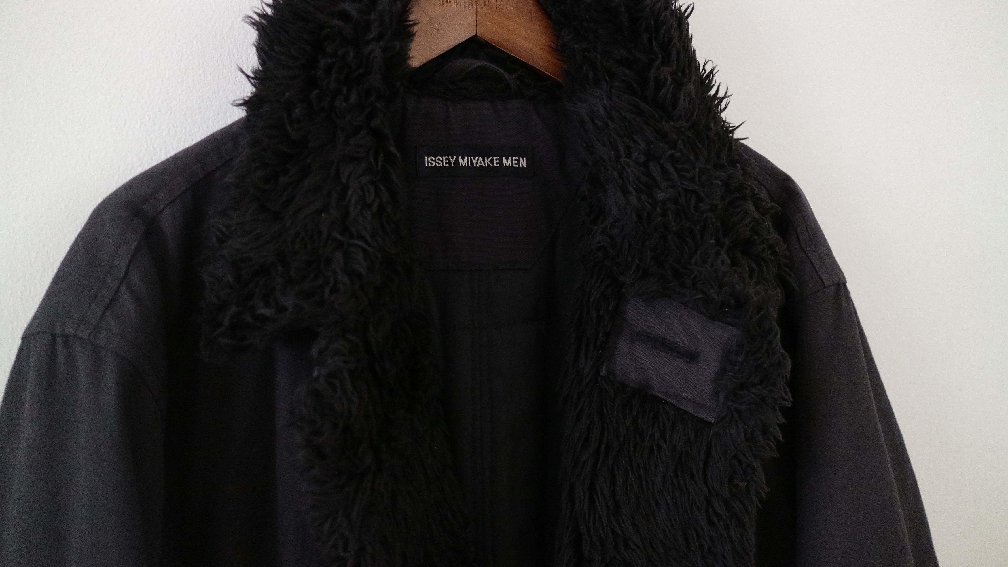 Issey Miyake 2003 Shearling Overcoat Size US M / EU 48-50 / 2 - 4 Thumbnail