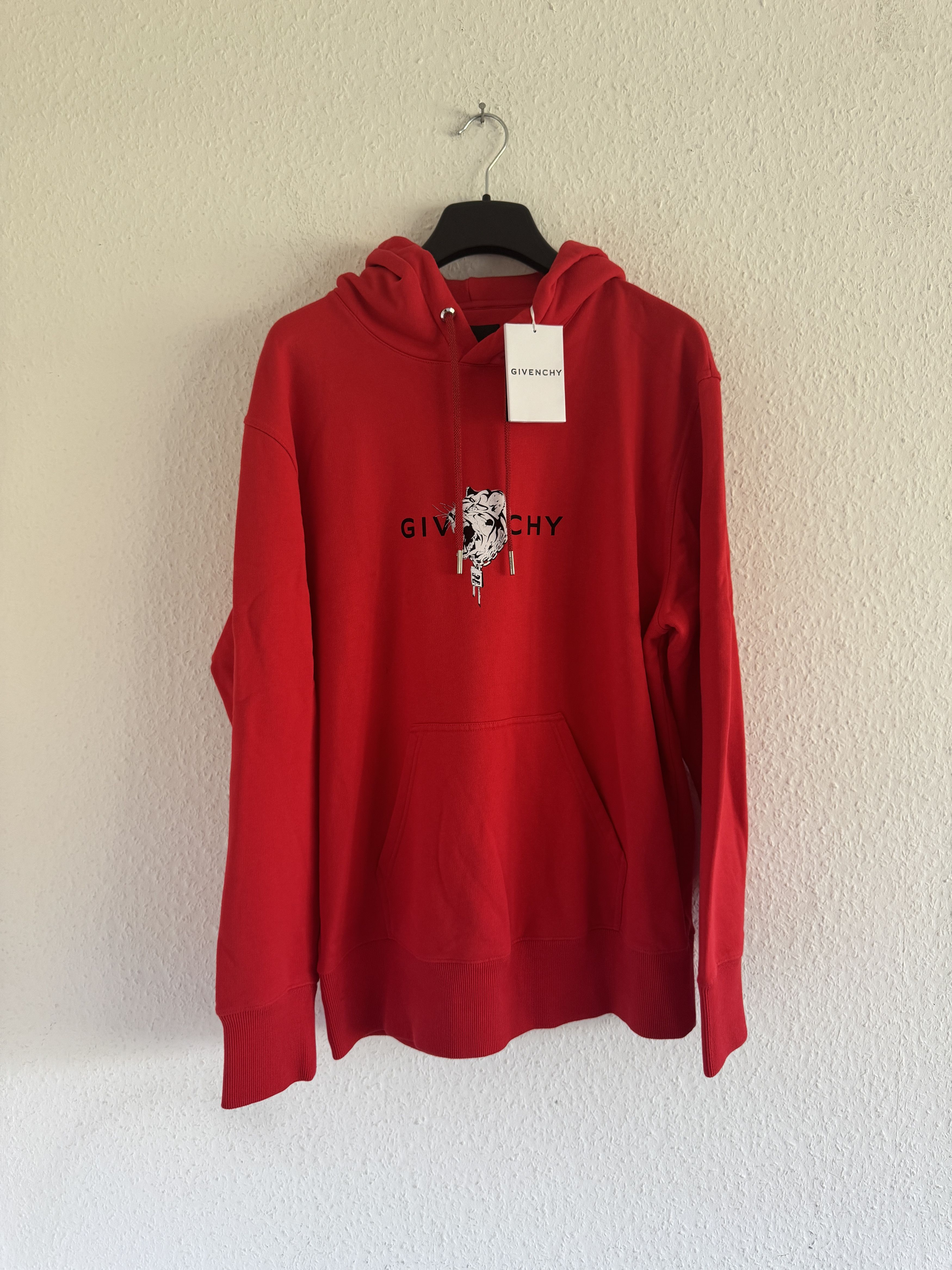 Givenchy Lunar New Year 2022 Red Hoodie Size US XL / EU 56 / 4 - 2 Thumbnail