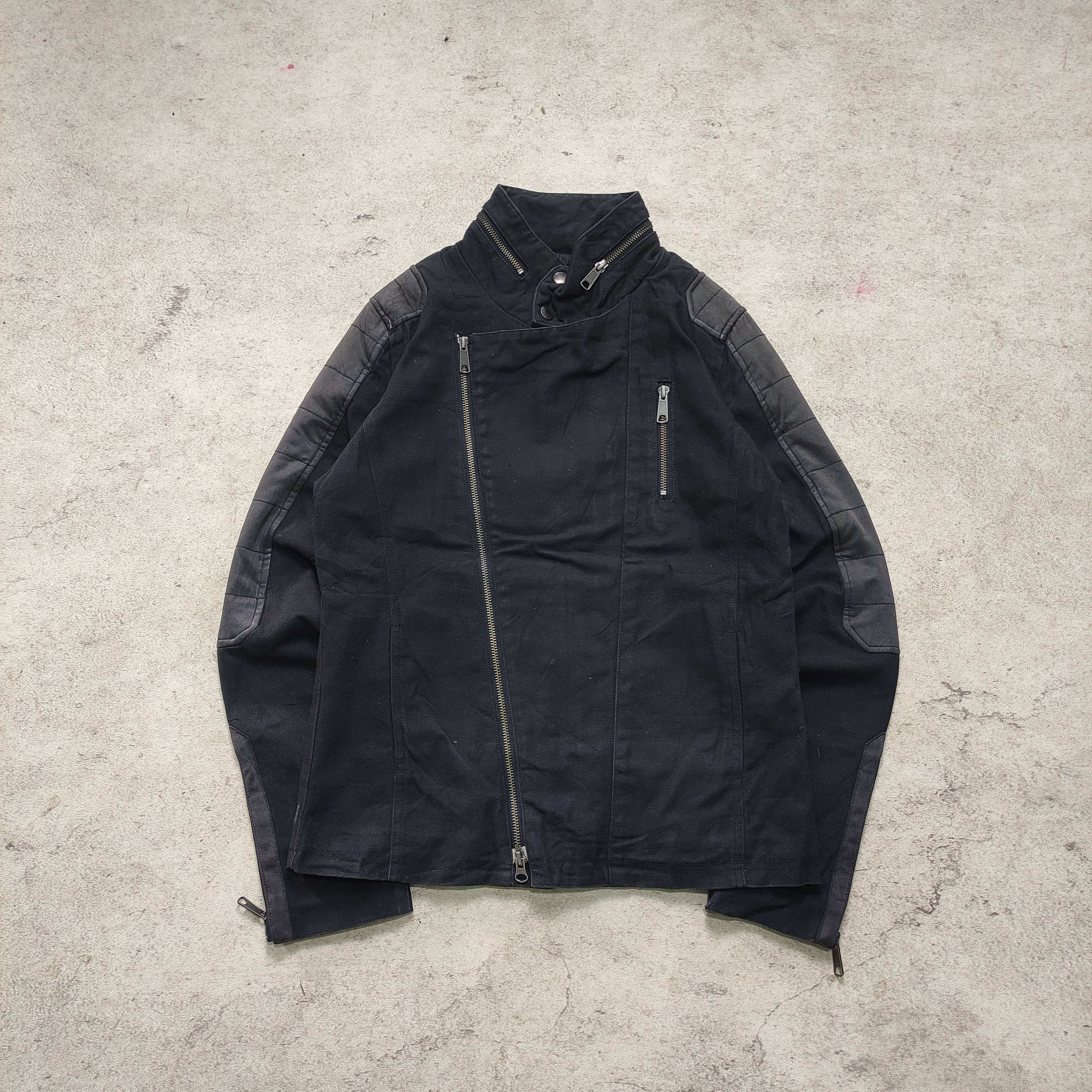 Yasuyuki Ishii Vanquish Bikers Jacket - 2000s Vkei Size US S / EU 44-46 / 1 - 3 Thumbnail