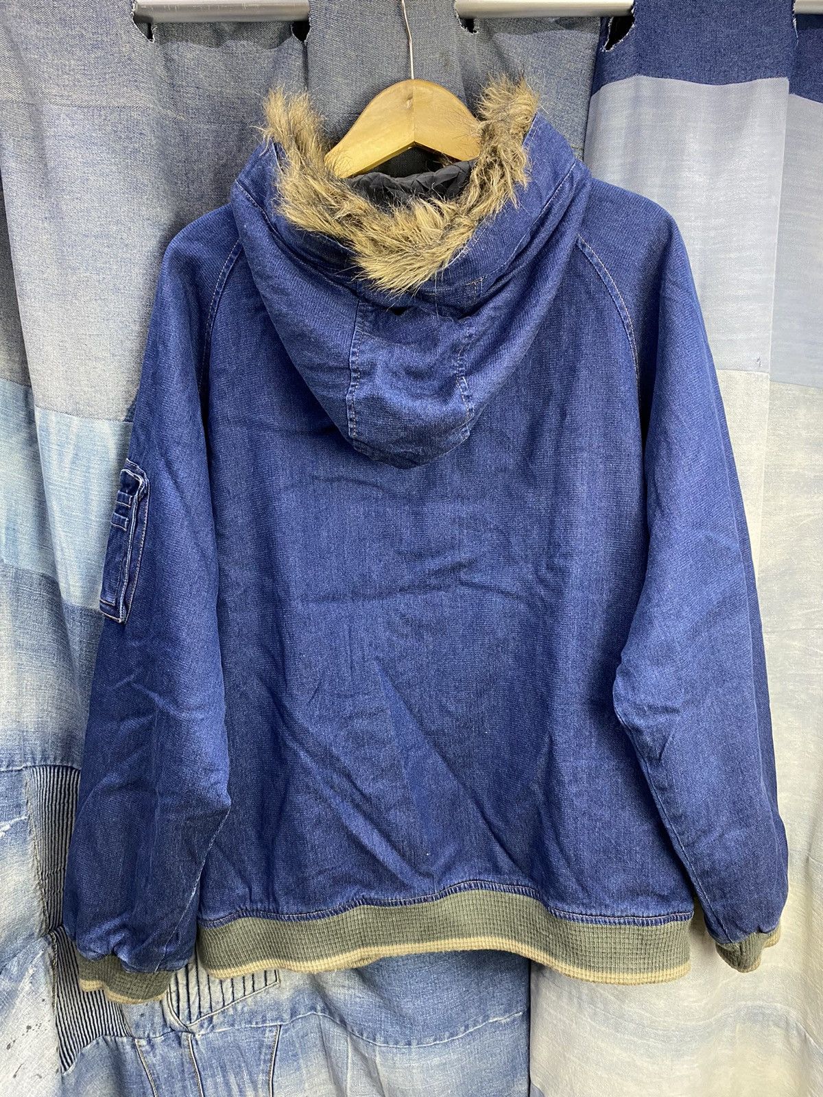 Vans fur denim jacket vintage vans winter session Size US L / EU 52-54 / 3 - 14 Thumbnail