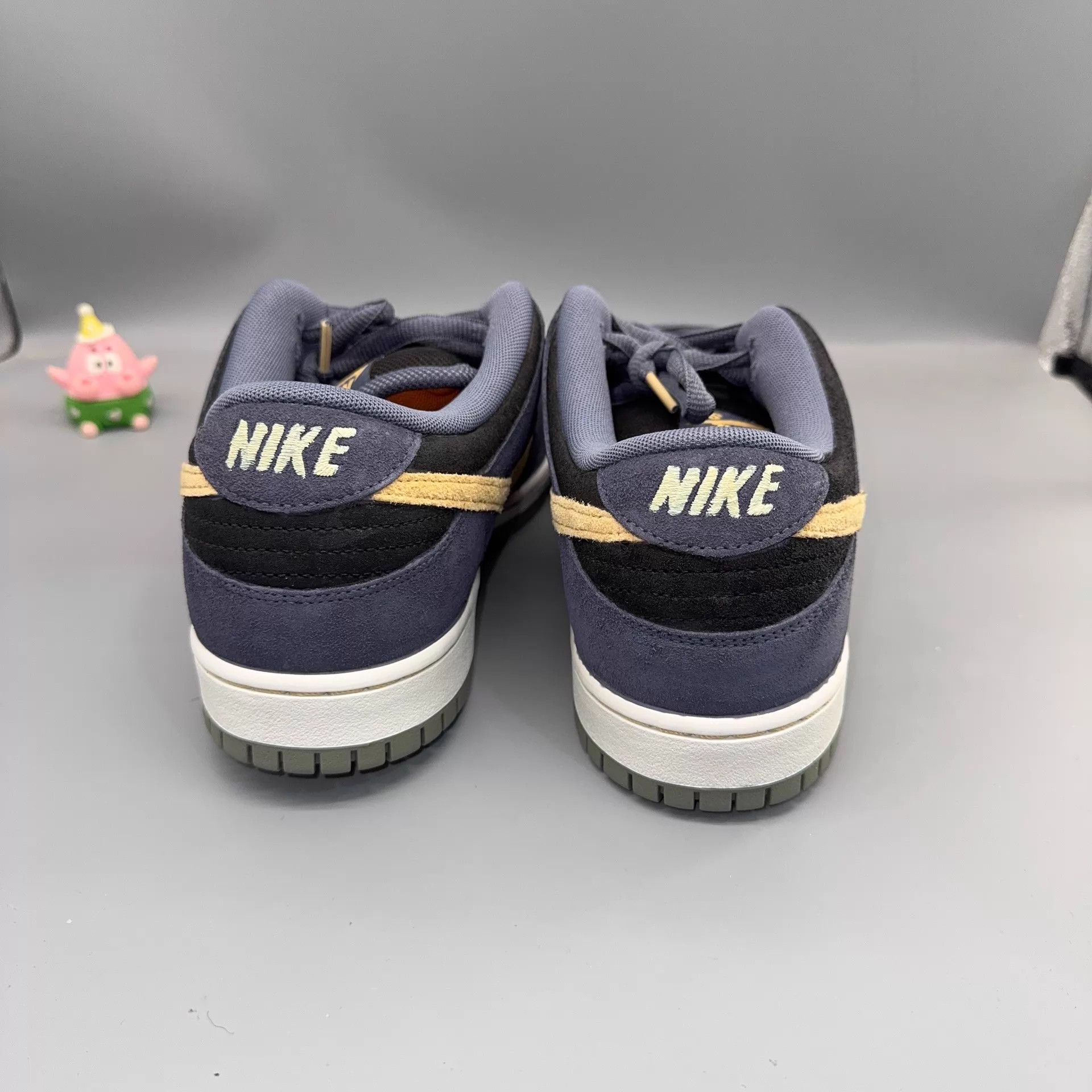 Nike Nike Dunk SB HF3063-002 Fog Gray-Black Blue 44 Size US 10 / EU 43 - 3 Thumbnail