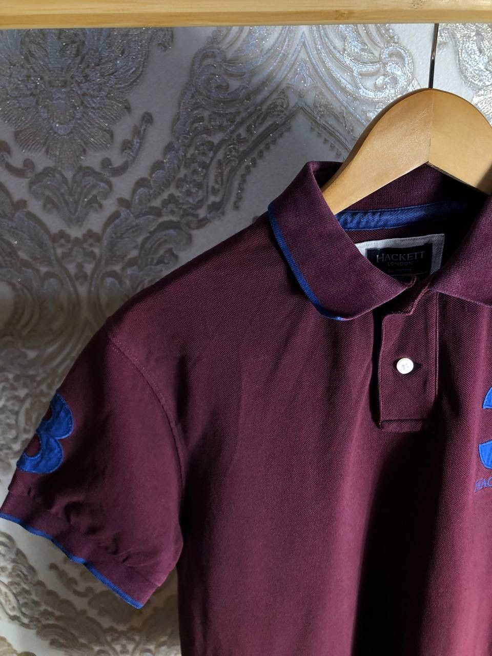 Hackett × Vintage VERY RARE HACKETT 3 POLO DESIGNER ENGLAND STYLE CASUAL DELUX Size US M / EU 48-50 / 2 - 3 Thumbnail