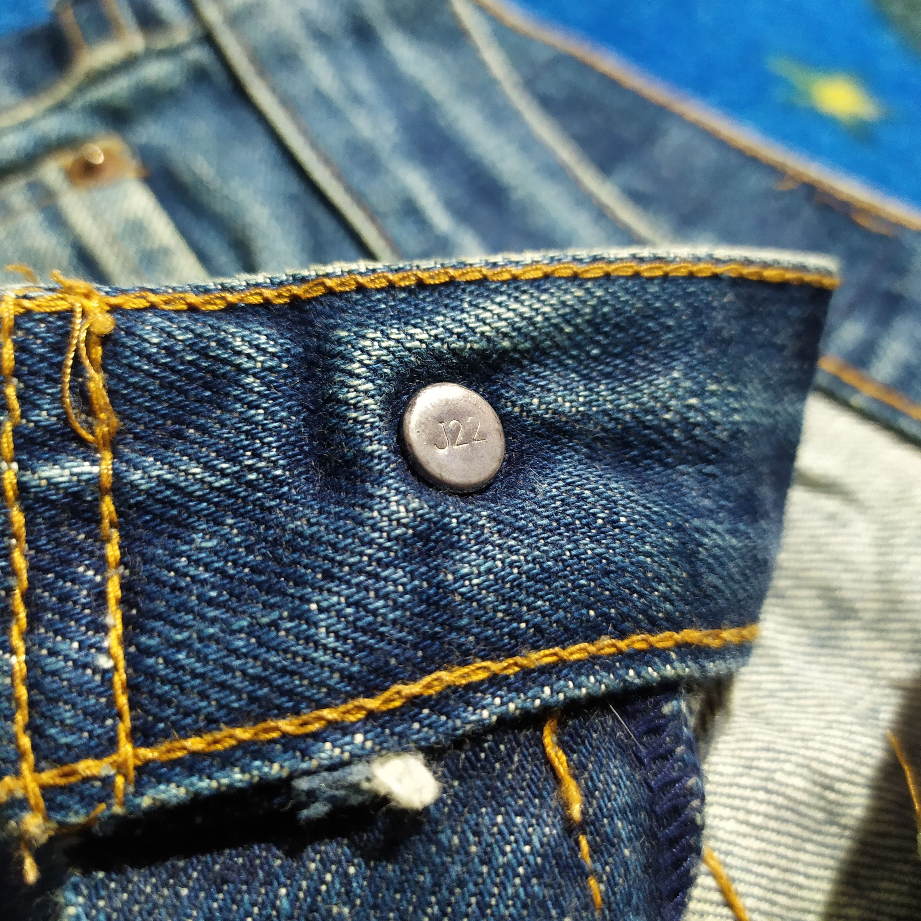 LVC × Levi's × Levi's Vintage Clothing 90's Levi's 502xx Big E Selvedge Size US 29 - 9 Thumbnail