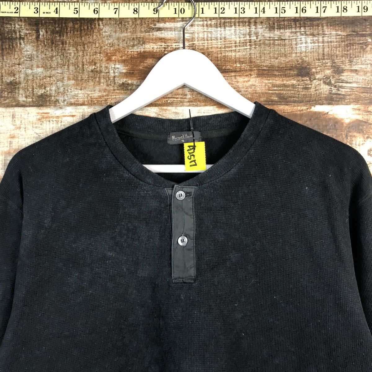 Margaret Howell Marganet Howell Black faded vintage Sweatshirt #A2517 Size US M / EU 48-50 / 2 - 4 Thumbnail