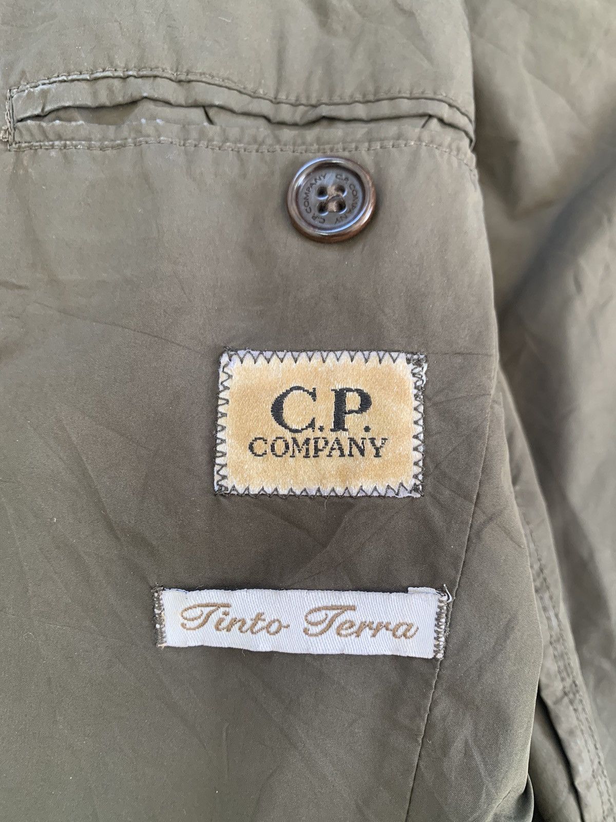 C.P. Company Vtg CP Company Tinto Terra Jacket Buttons Size US S / EU 44-46 / 1 - 19 Thumbnail