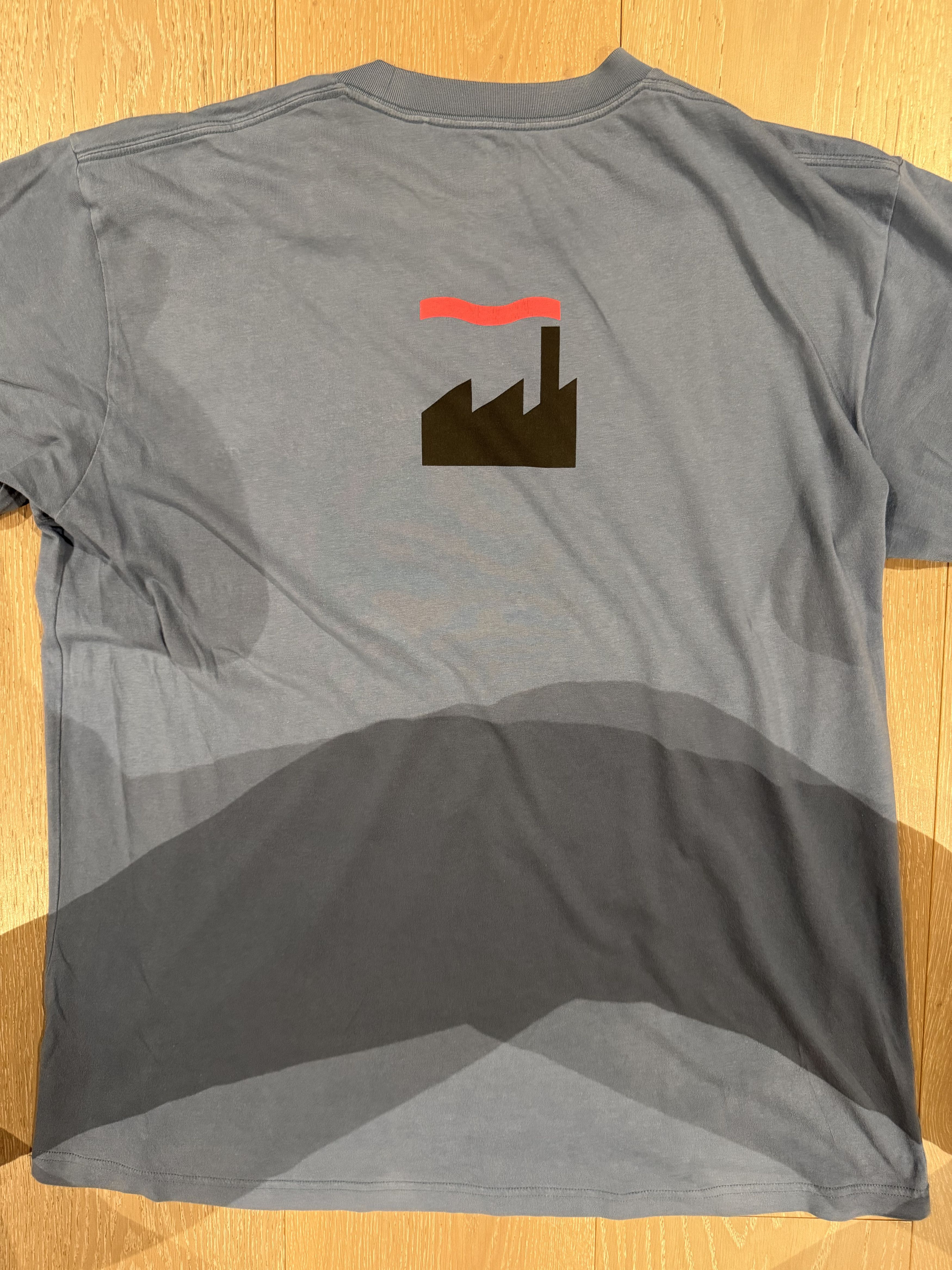 Uniqlo 💚 Uniqlo x New Order x Peter Saville Blue Factory Tee Large Size US L / EU 52-54 / 3 - 8 Thumbnail