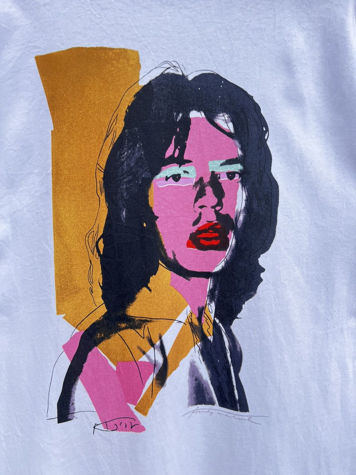 Andy Warhol × The Rolling Stones × Uniqlo Uniqlo x Andy Warhol White T-Shirt Size US L / EU 52-54 / 3 - 6 Thumbnail