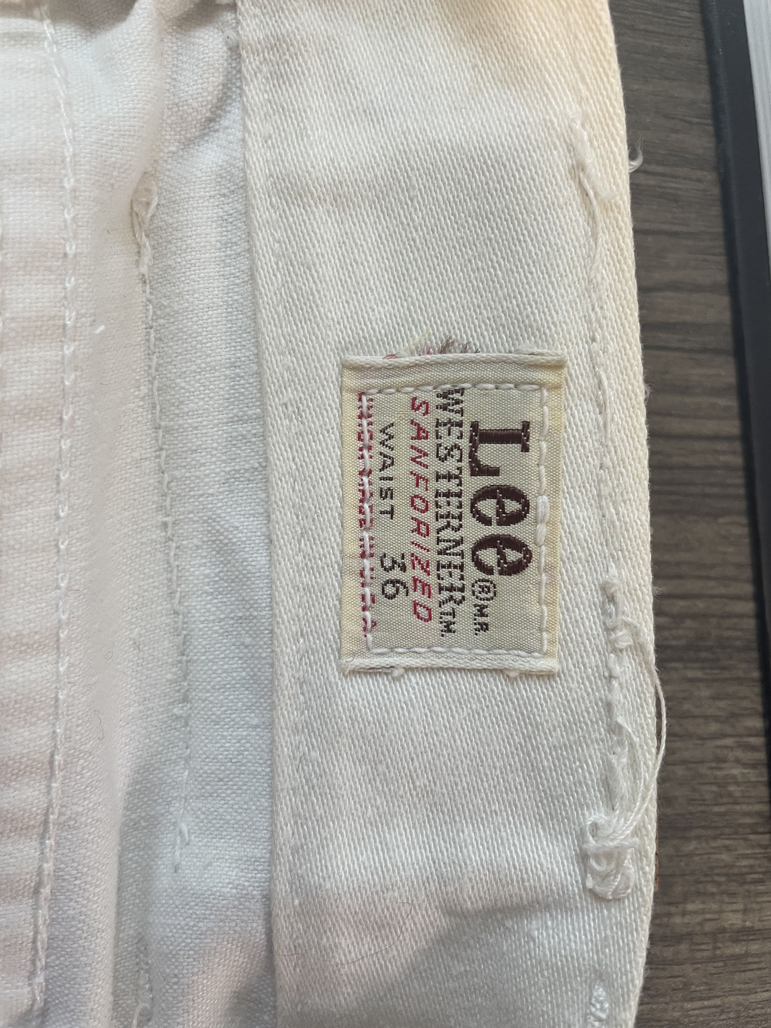 Lee Vintage Lee Western Sanforized Jeans Size US 34 / EU 50 - 2 Thumbnail