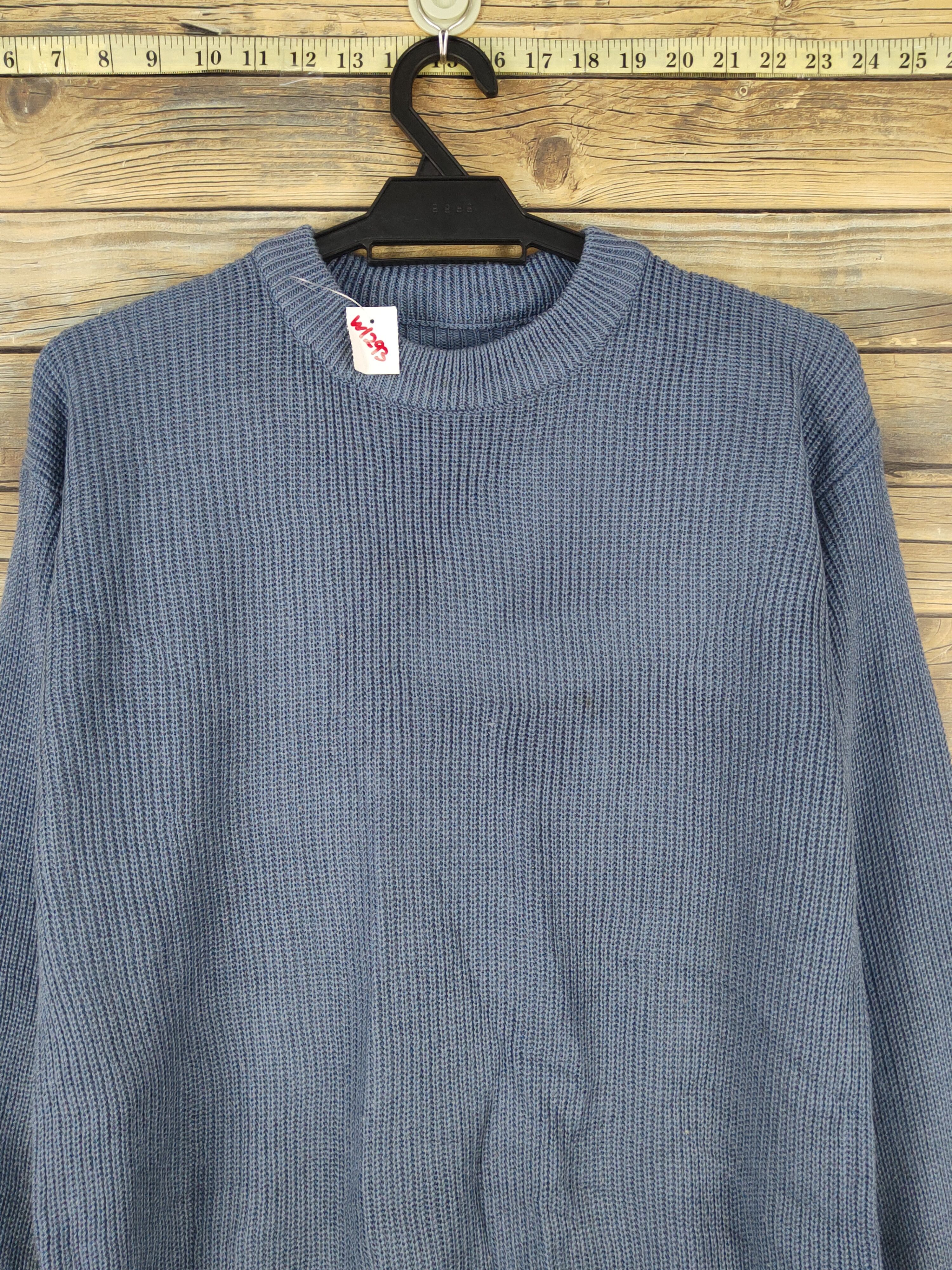 Homespun Knitwear × Japanese Brand × Vintage Japanese Brand Blue Knitwear Sweatshirts #W1293 Size S / US 4 / IT 40 - 2 Thumbnail