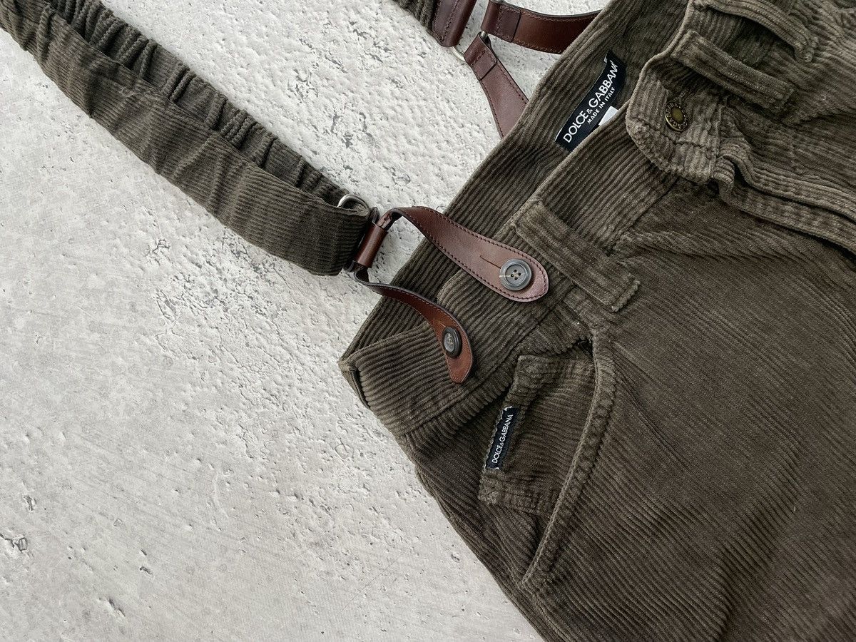 Dolce & Gabbana Dolce Gabbana corduroy velvet retro hype pants FW 2005 Size US 32 / EU 48 - 9 Thumbnail