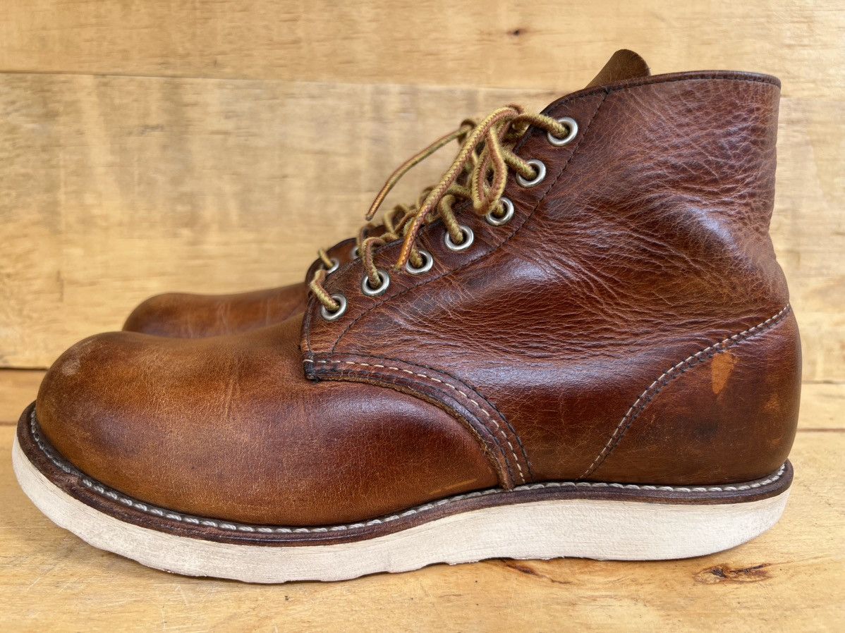 Red Wing RED WING 9070 Black Round Toe Leather Boots (US 8D) | Grailed