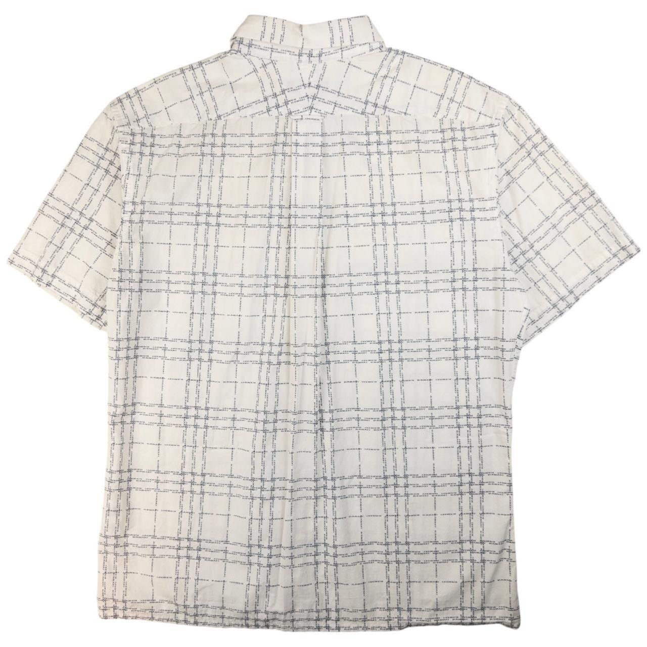 Burberry Burberry Nova Check Text Short Sleeve Button Up Shirt Size M Size US M / EU 48-50 / 2 - 2 Thumbnail