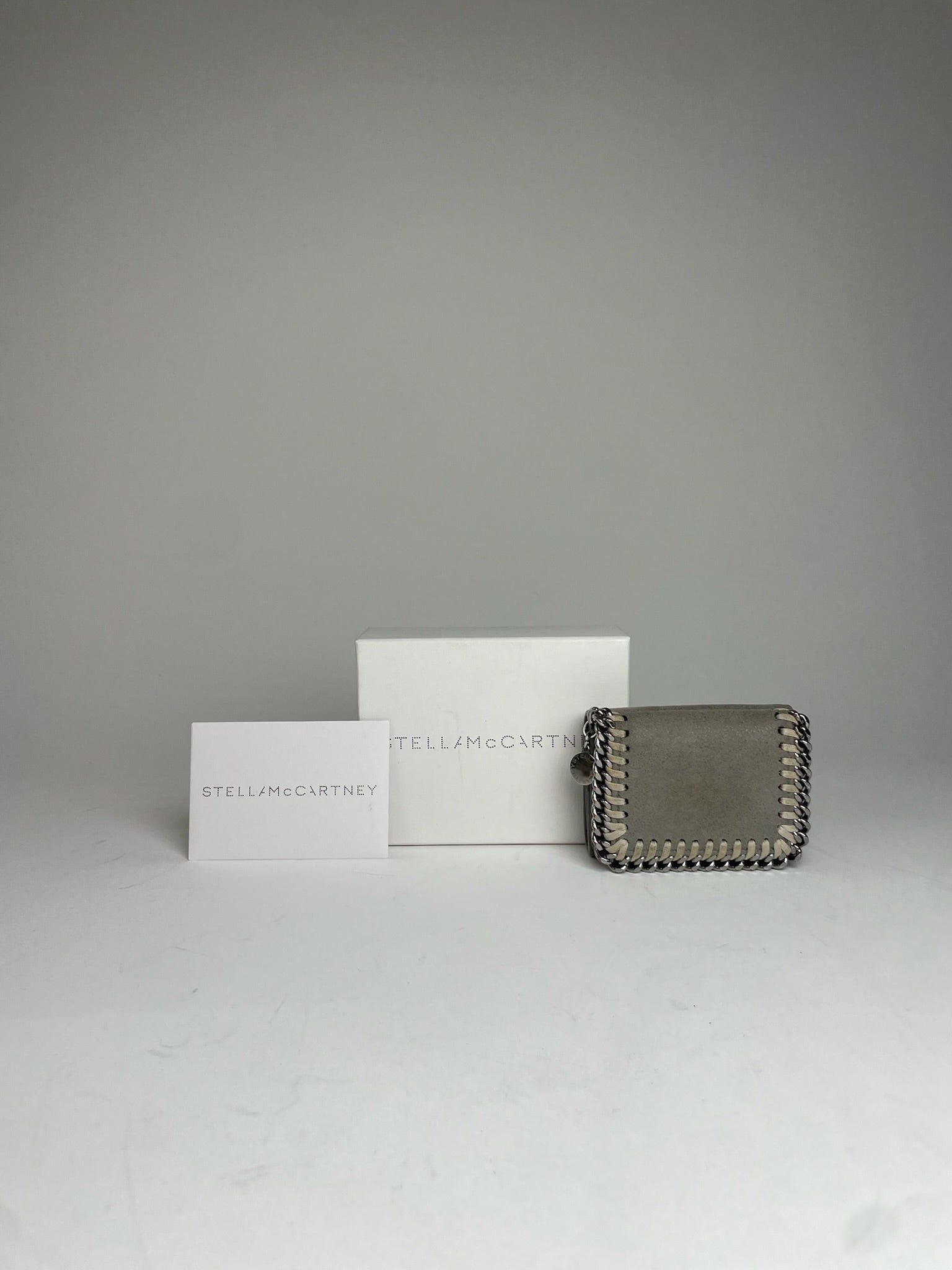 Stella McCartney Vintage Stella Mc Cartney Vegan Card Holder Grey Size ONE SIZE - 1 Thumbnail