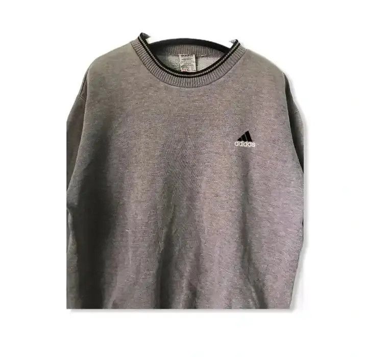 Adidas × Vintage Adidas Small Logo Sweatshirts Size US M / EU 48-50 / 2 - 2 Thumbnail