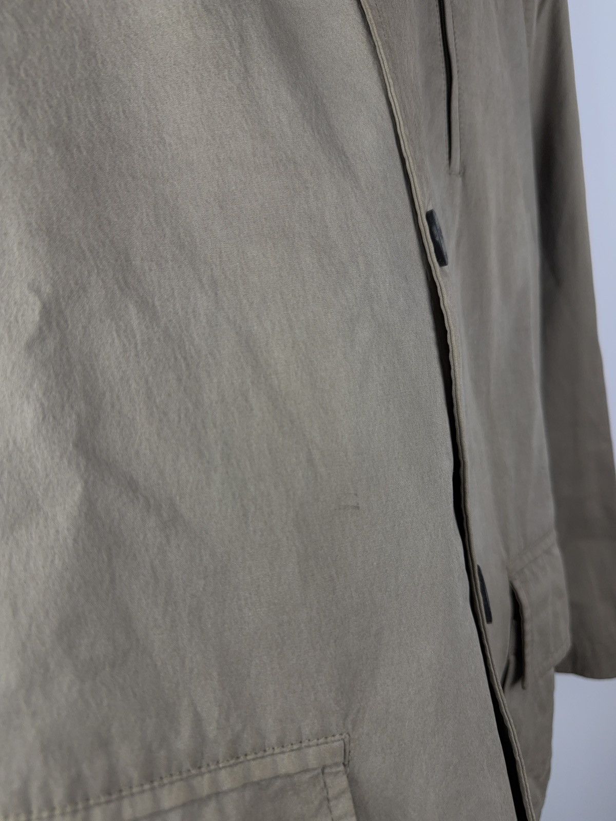 Canali × Designer Vintage 00s Canali Rain & Wind tech Jacket Faded Brown Size US L / EU 52-54 / 3 - 5 Thumbnail