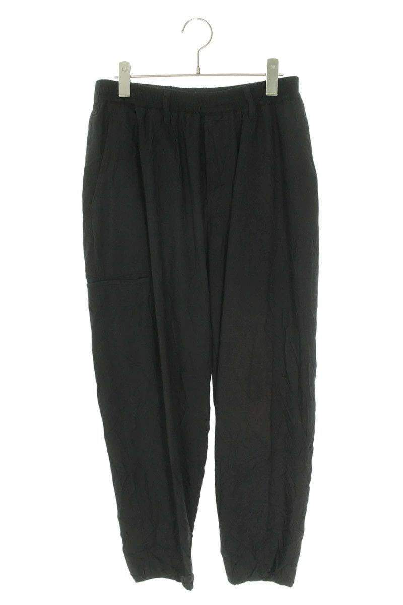 Yohji Yamamoto YOHJI YAMAMOTO POUR HOMME Wrinkled rubber string long pants Size US 26 / EU 42 - 1 Thumbnail