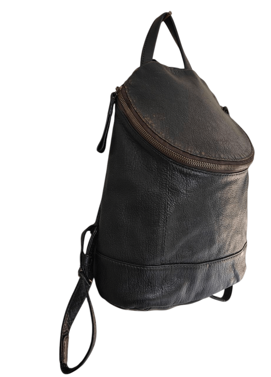 Japanese Brand Japan Genten Leather Backpack Size ONE SIZE - 1 Thumbnail