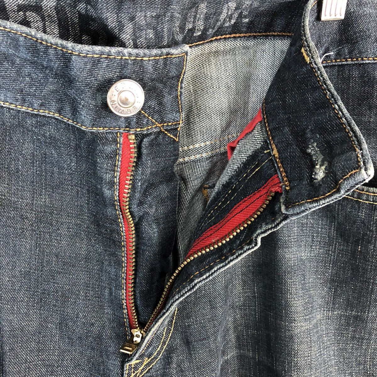 Edwin DL Edwin Blue Trip 503 Black Denim Pants #C187 Size US 36 / EU 52 - 11 Thumbnail