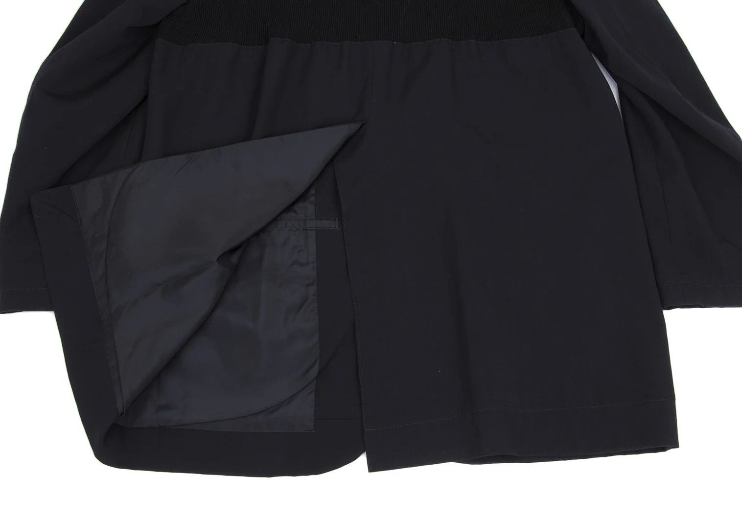 Yohji Yamamoto Yohji Yamamoto Wool Rib Knit Jacket Size US M / EU 48-50 / 2 - 14 Thumbnail