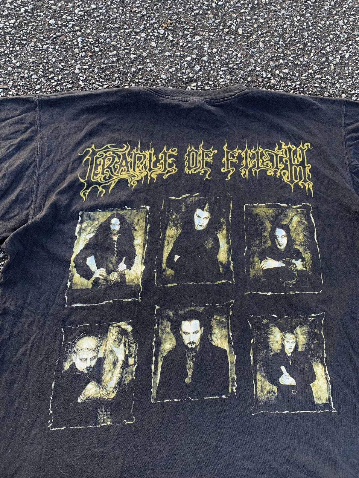 Band Tees × Vintage Vintage Cradle Of Filth Cruelty and the Beast T Shirt Tee Size US XL / EU 56 / 4 - 4 Thumbnail