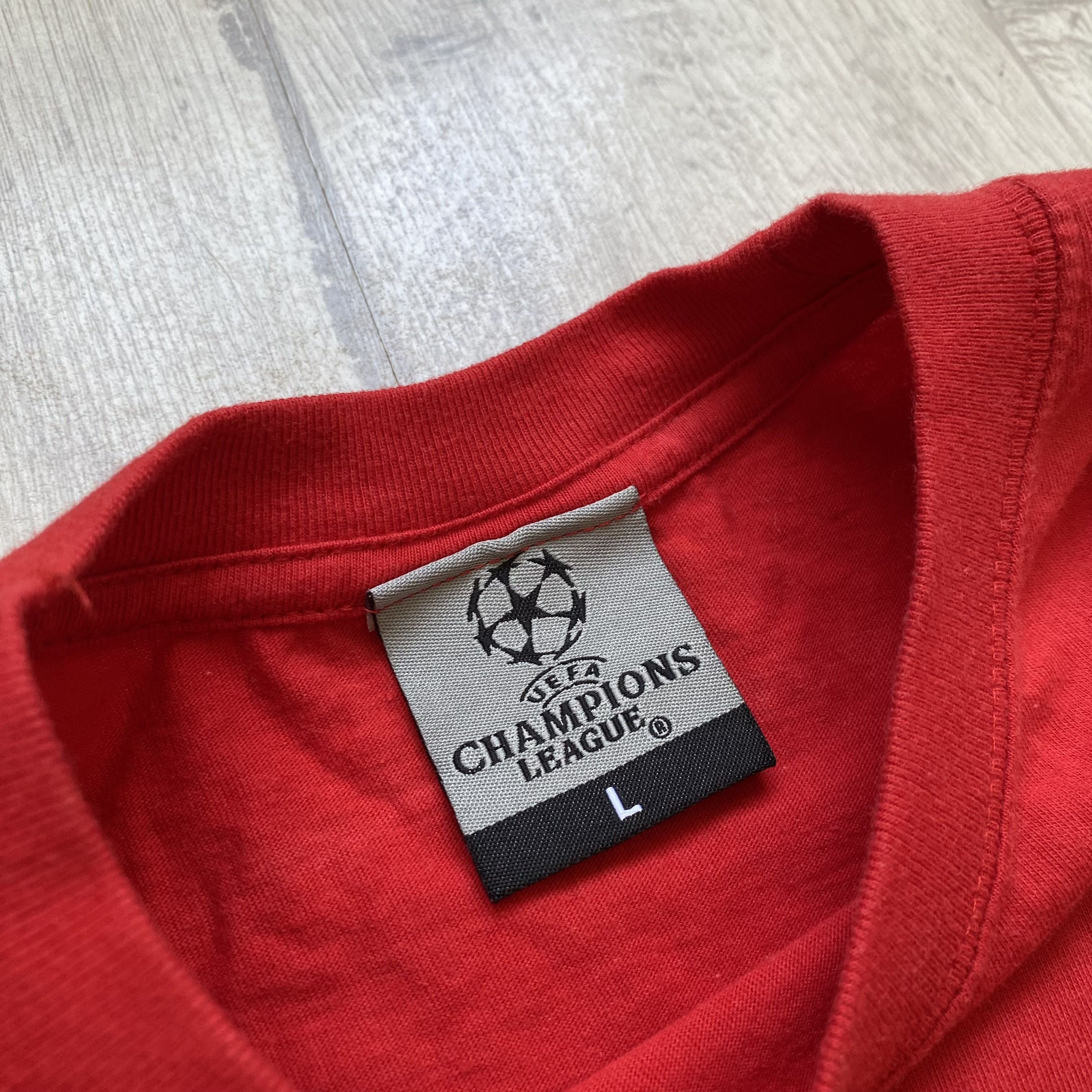 Umbro 🏆Vintage 08s Manchester united champions league Tee UEFA Size US L / EU 52-54 / 3 - 4 Thumbnail
