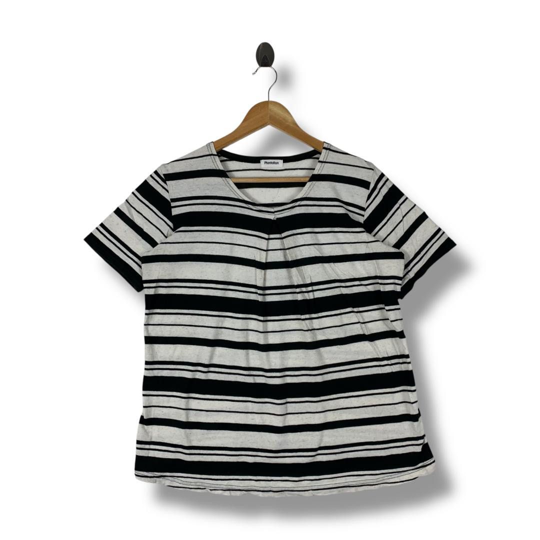 Issey Miyake PLANTATION By ISSEY MIYAKE Pleated women tees Size M / US 6-8 / IT 42-44 - 1 Thumbnail