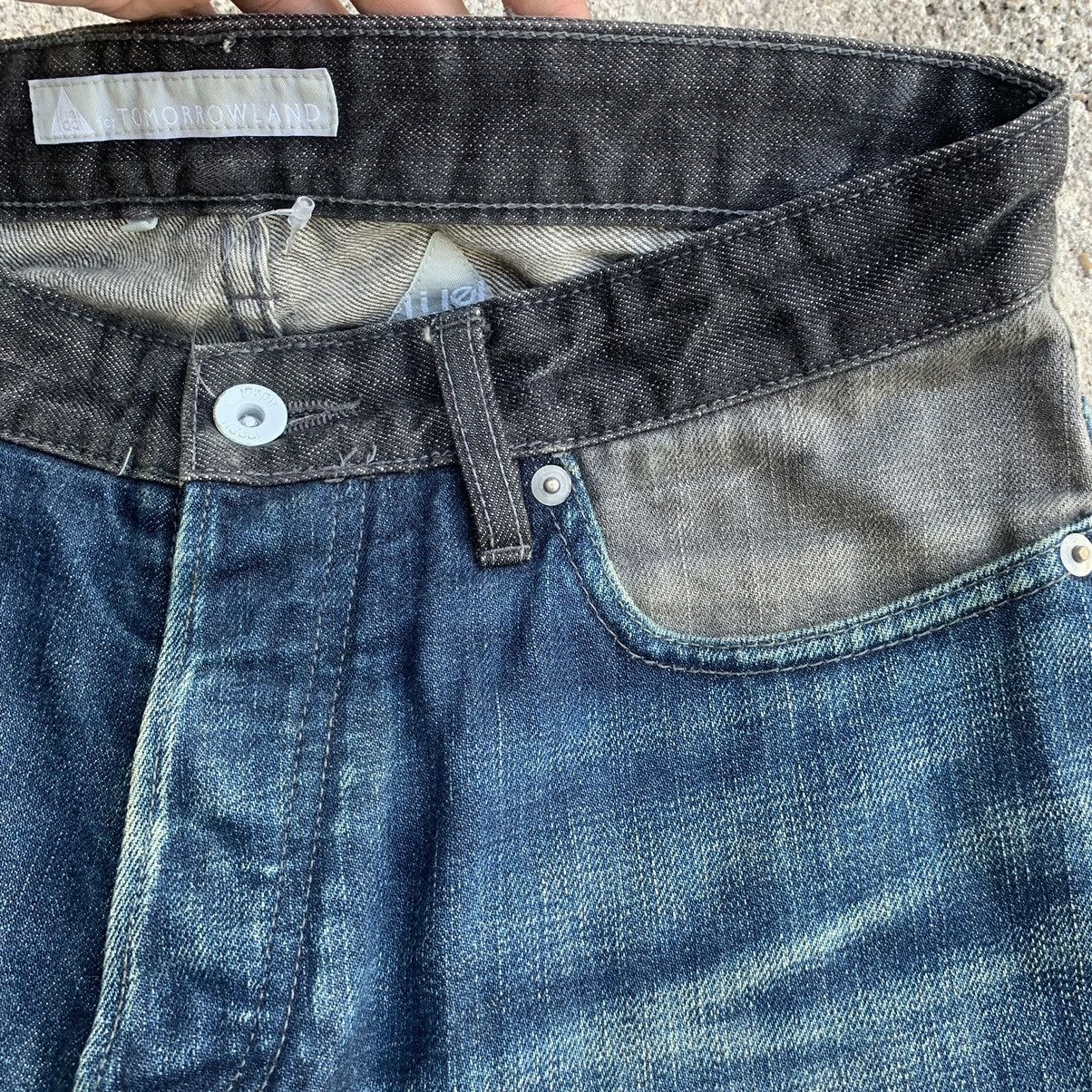 Tomorrowland Vintage Japan Tomorrowland Two Tone Jeans Denim W30 Size US 30 / EU 46 - 6 Thumbnail