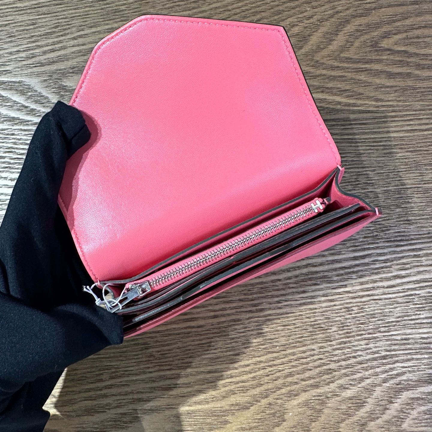 Hermes Hermes Women's 3-in-1 Wallet May320 Pink Size ONE SIZE - 5 Thumbnail