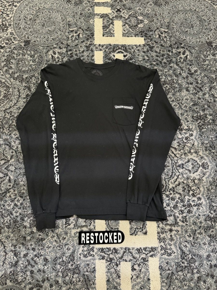 Chrome Hearts CHROME HEARTS SCROLL F*CK YOU LONG SLEEVE SIZE LARGE Size US L / EU 52-54 / 3 - 4 Thumbnail