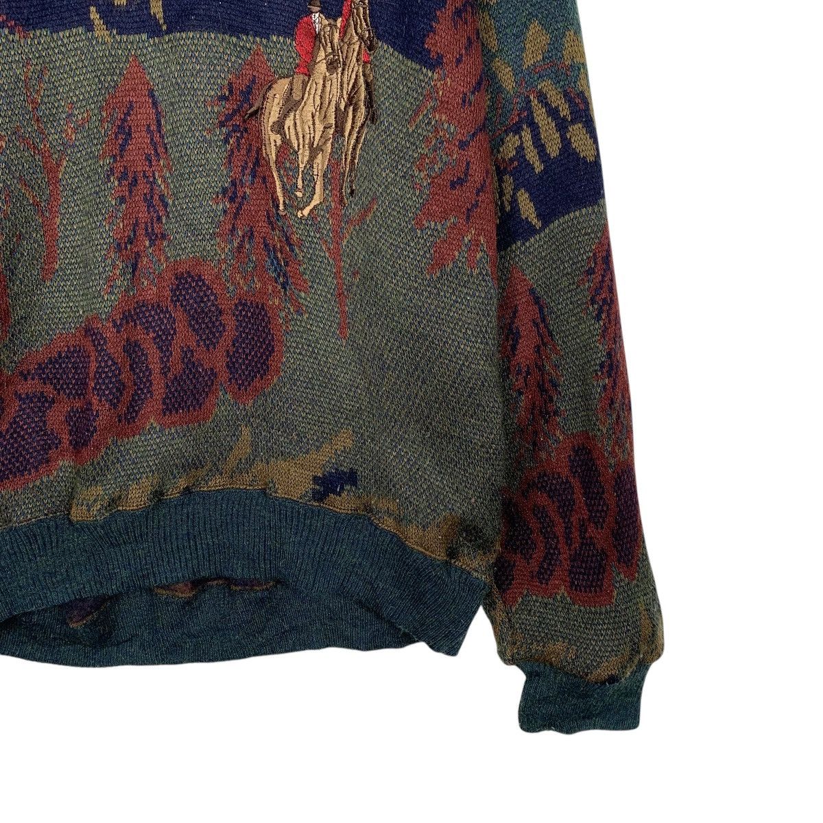 Japanese Brand Vintage Japanese Brand Lindbergh Full Print Sweater Size US M / EU 48-50 / 2 - 4 Thumbnail