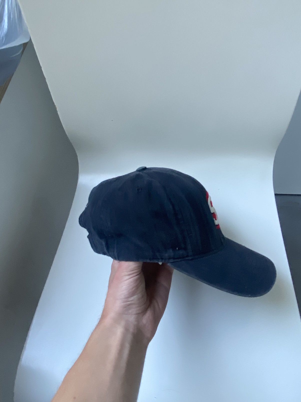 Stussy Vintage 90s Stussy S Logo Cap - Washed Blue / Purple Size ONE SIZE - 2 Thumbnail