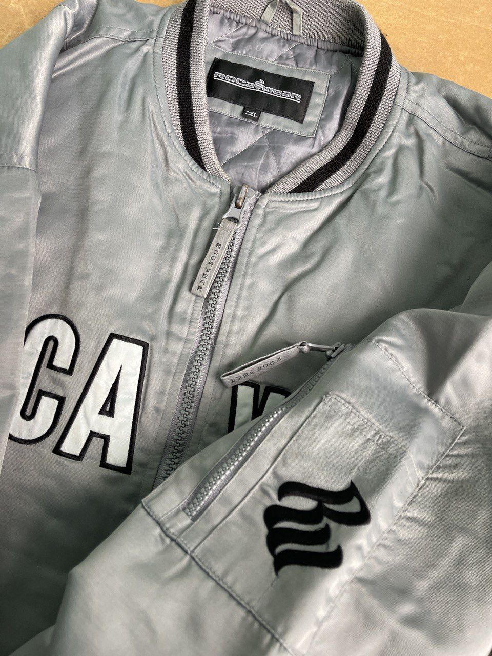 Rocawear Rocawear jacket, vintage Roca Wear, 90s hip hop, 1990s, XXL Size US XXL / EU 58 / 5 - 9 Thumbnail