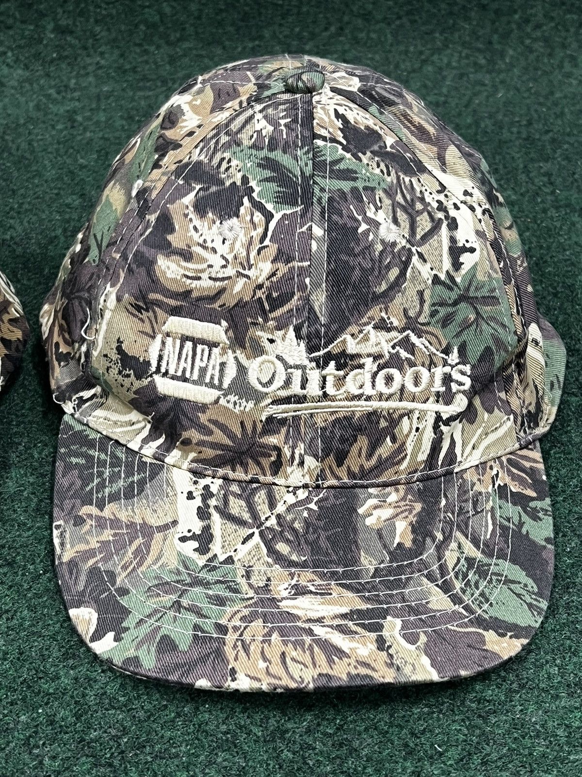 Other 2 Napa Outdoors Camo Strapback Hats Size ONE SIZE - 3 Thumbnail