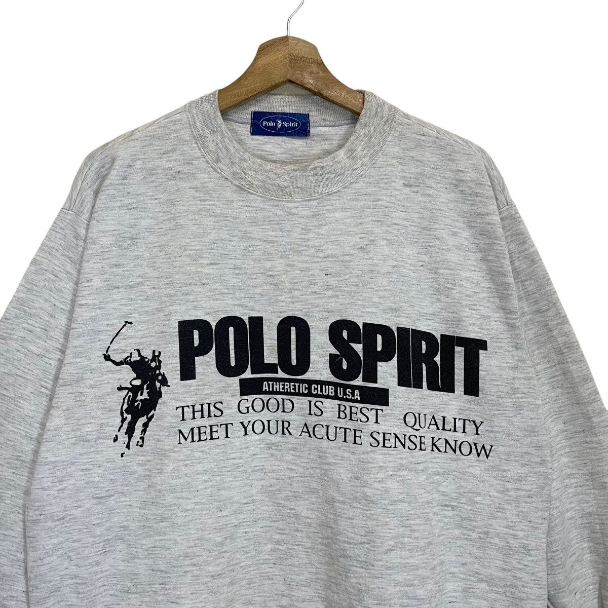 Beverly Hills Polo Club Polo Spirit Big Logo Crewneck Sweatshirt Size US M / EU 48-50 / 2 - 4 Thumbnail