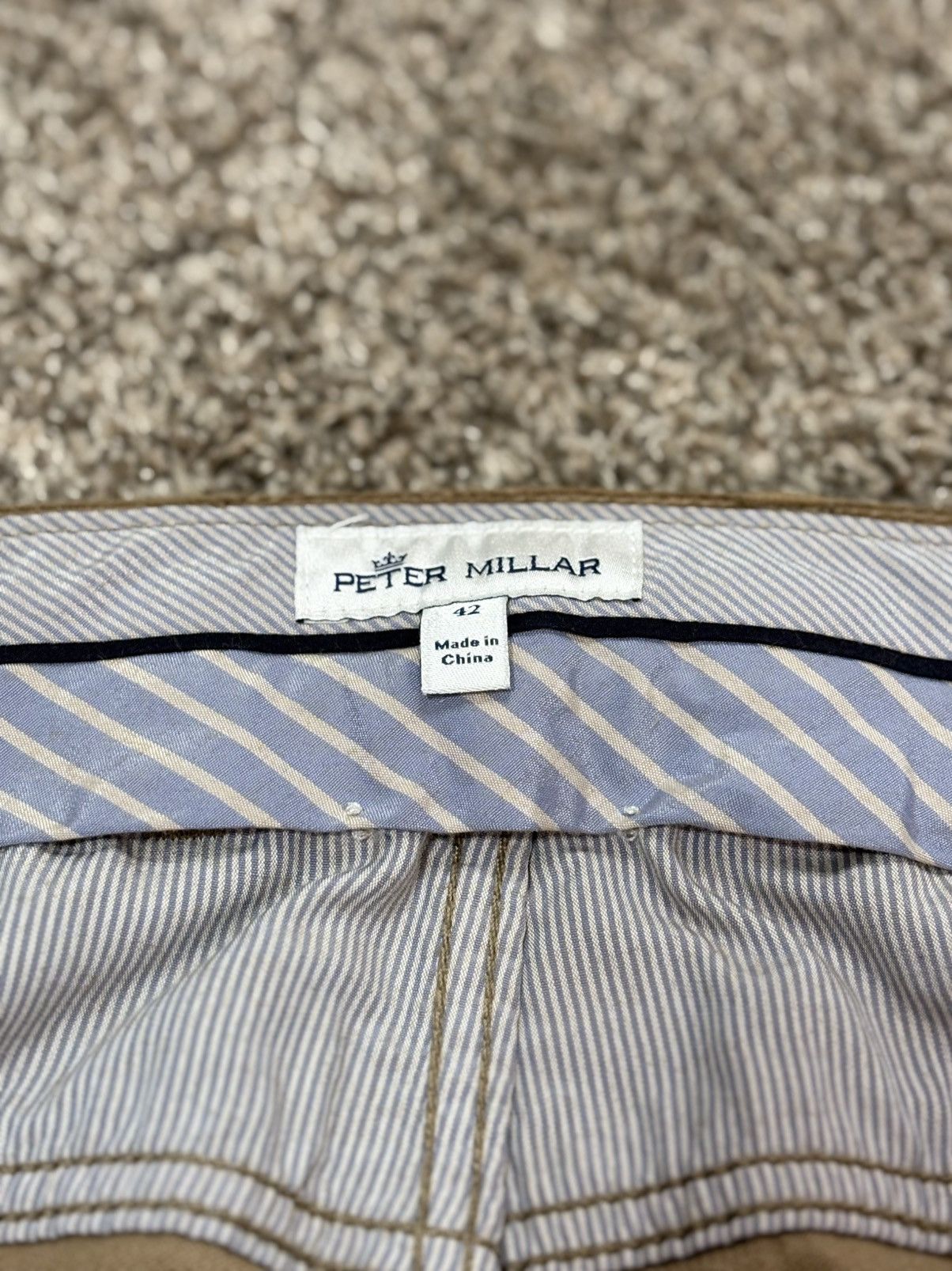 Peter Millar Peter Millar Beige Pants Men 42 Ivory Superior Soft Corduroy Size US 42 / EU 58 - 9 Thumbnail